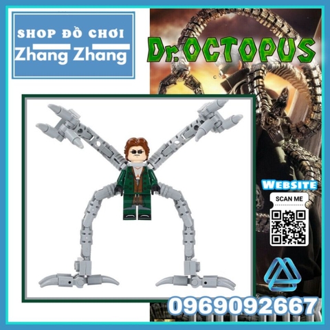 Đồ chơi xếp hình Dr Octopus Doc Ock trong người nhện spider man Minifigures MG0201