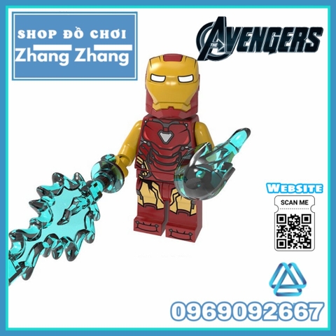 Xếp hình Captain America - Black Widow - Hulk Rocket Racoon - Iron Man War Machine - Spider Man Lego Minifigures PG8251