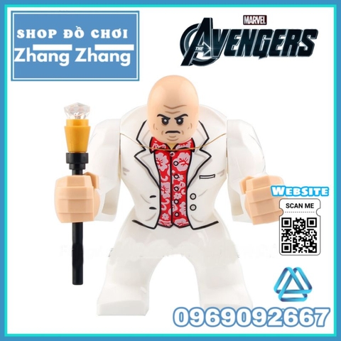 Đồ chơi xếp hình Avengers gồm Kate Bishop Hawkeye Kingpin Matt Murdock Yelena Belova Echo Minifigures Xinh X0330