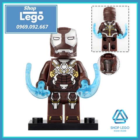 Xếp hình tuyển tập Iron Man Lego Minifigures Xinh X0253 siêu rẻ