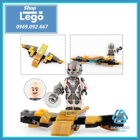 Xếp hình Captain Marvel WarMachine Iron Man Black Widow Hawkeye Thor Ant man Hulk Assemble Lego Minifigures SY SY1320