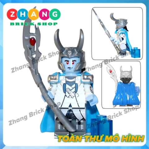 Đồ chơi xếp hình Loki TVA trong Thor Minifigures Kopf KF6141
