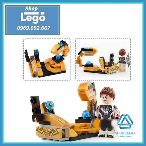 Xếp hình Captain Marvel WarMachine Iron Man Black Widow Hawkeye Thor Ant man Hulk Assemble Lego Minifigures SY SY1320
