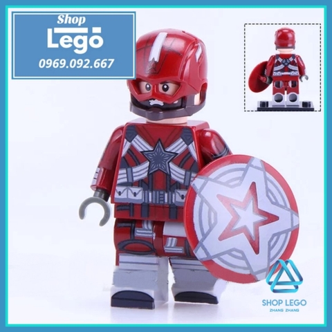 Xếp hình Avengers Endgame Zemo
- Falcon - Taskmaster - Red Guardian
Black Widow Lego Minifigures Xinh X0272