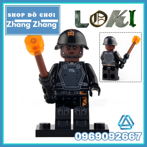Đồ chơi xếp hình Lady Loki Tva gồm Mobius - Renslayer - Sylvie - He Who Remains Minifigures Xinh X0318