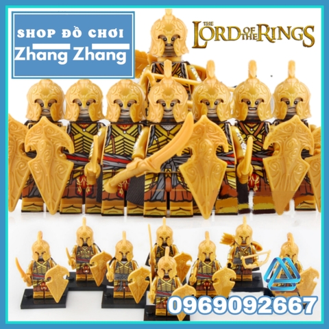 Xếp hình Chiến binh Tộc tiên Elves - The hobbit - Chúa tể những chiếc nhẫn Lego Minifigures Koruit KT1032