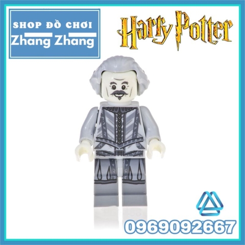 Đồ chơi xếp hình Harry Potter - Ron Weasley - Susan Bones - Argus Filch Minifigures POGO PG8178