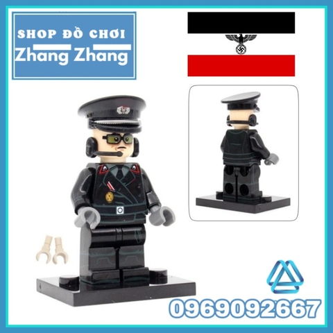 Đồ chơi xếp hình Sỹ quan phát xít Đức trong thế chiến 2 Facist WW II Minifigures JG015 017