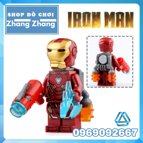 Xếp hình Iron man Captain America MK5 MK1 MK41 MK50 Ant Man Avengers Endgame Lego Minifigures Lele D165 d172