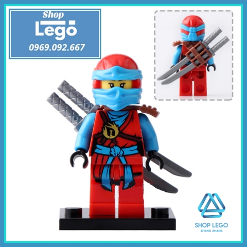 Xếp hình Ninjago : Masters of Spinjitzu Mới nhất Pythor Kozu 2019 Lego Minifigures Xinh X0143