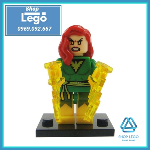 Xếp hình DC Comics Poison Ivy Batgirl Cyclops Venom Hawkeye Joker Penguin Lego Minifigures Xinh X0106