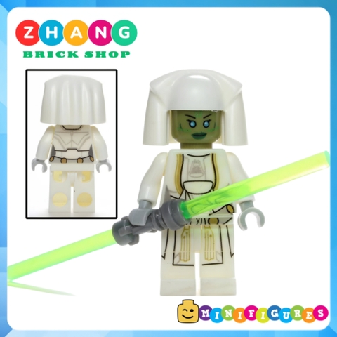 Xếp hình Star Wars Han Solo - Shaak Ti - Luminara Unduli - Luke Skywalker - Oola MTarkin Lego Minifigures POGO PG8051