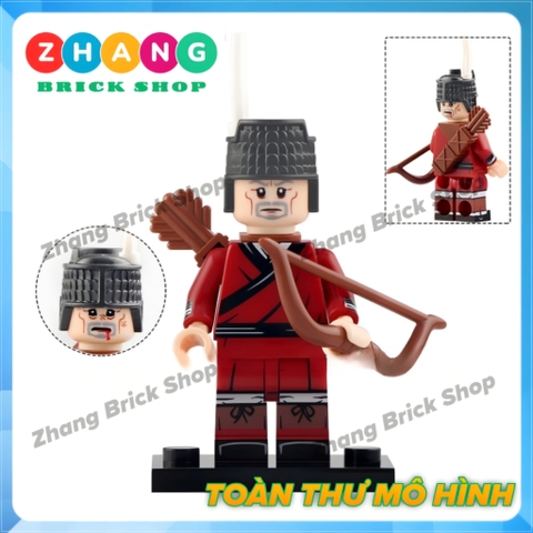 Đồ chơi xếp hình Hán Sở tranh hùng - Lưu Bang đại chiến Hạng Vũ Minifigures Koruit KT1092