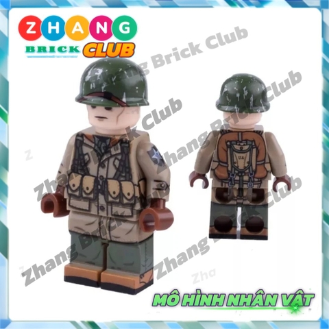 Mô hình nhân vật chiến tranh triều tiên Chí nguyện quân Trung Hàn Mỹ JC013 016 JA015 018