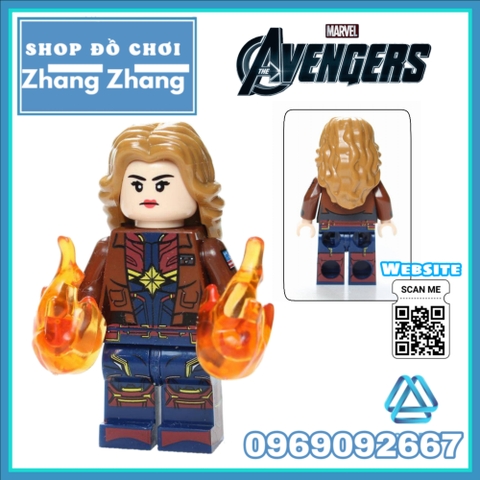 Đồ chơi Xếp hình Venom Blacklast Hawkeye - Nebula - Black Panther Captain Marvel - Spider Man Minifigures PRCK GD238 245