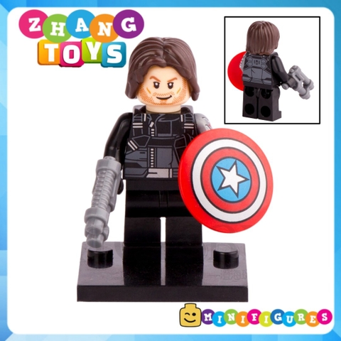 Xếp hình Avengers Civil War Falcon - Winter Soldier - She Hulk - Black Panther - War Machine Lego Minifigures Xinh x0114