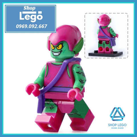 Xếp hình Wonder Woman Blue Beetle Giganta Green Goblin Citizen Steel Talia Al Ghul Venom Lego Minifigures Xinh X0170