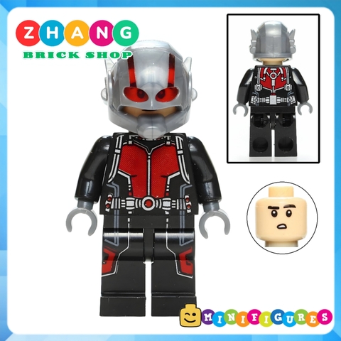 Xếp hình Ant-Man & Wasp Ultron - Egg Head - Falcon - Captain America - Scott Lang Lego Minifigures xinh X0102