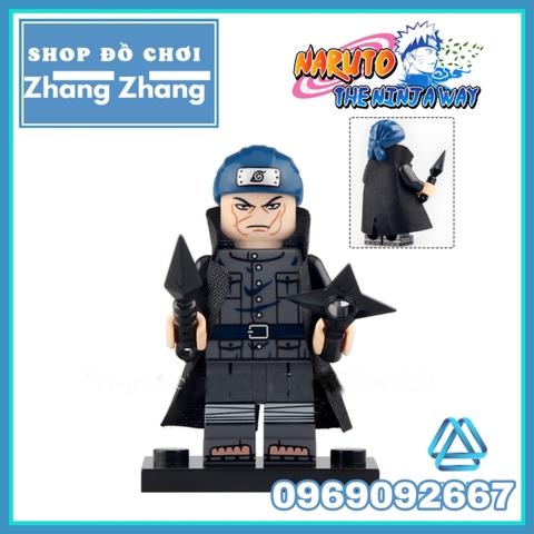 Đồ chơi xếp hình Naruto gồm Obito Uchiha - Ibiki Morino - Kurenai Yuhi - Rin Nohara - Kakashi Hatake Minifigures KDL807