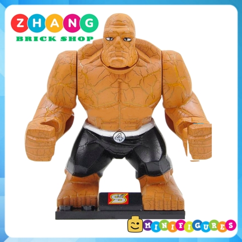 Xếp hình Fantastic The Thing Invisible Woman Human Torch Dr Doom Sue Storm Reed Richards Johnny Lego Minifigures SY288