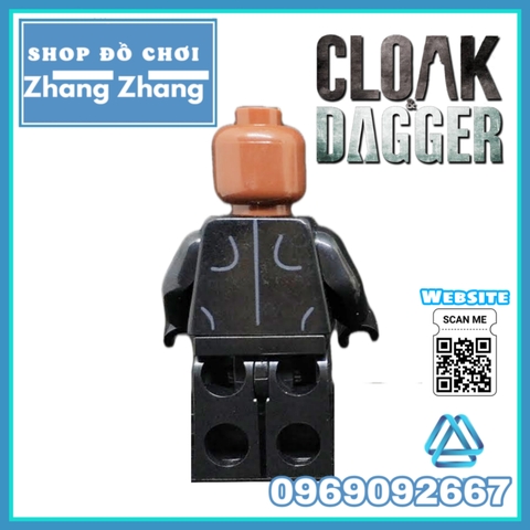 Xếp hình Cloak & Dagger
- Tyrone Johnson Siêu anh hùng Lego Minifigures Kopf KF573 KF6046