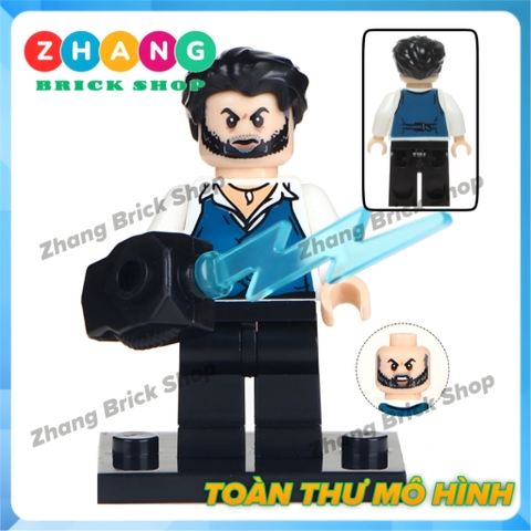 Xếp hình Logan Batman Harley Quinn Comics Lego Minifigures POGO PG8111