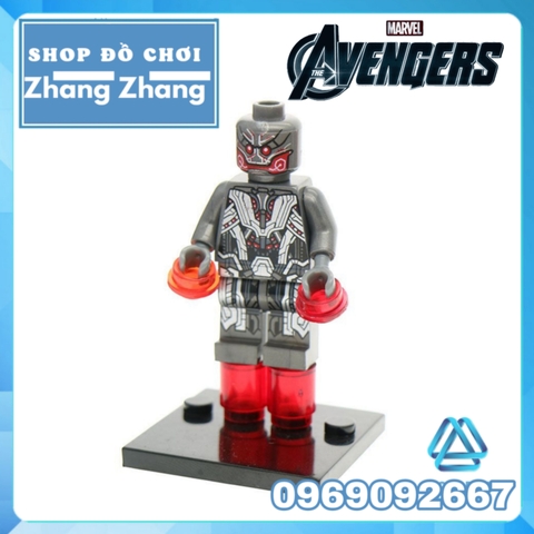 Xếp hình Avengers: Đế chế Ultron Siêu anh hùng Marvel Lego Minifigures Xinh 059 066