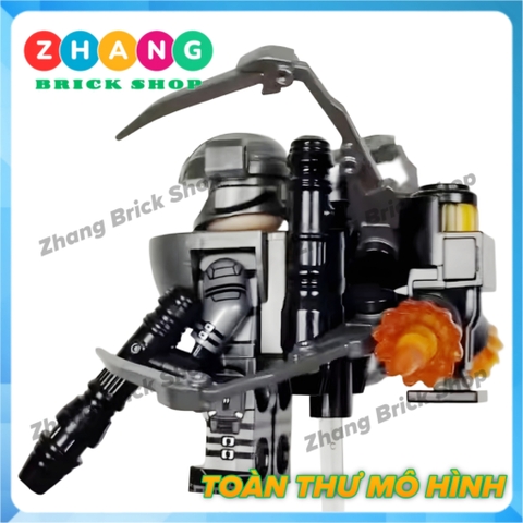 Mô hình nhân vật Skibidi Toilet Female Mutant KDL838 K2249 Zhang Brick Shop