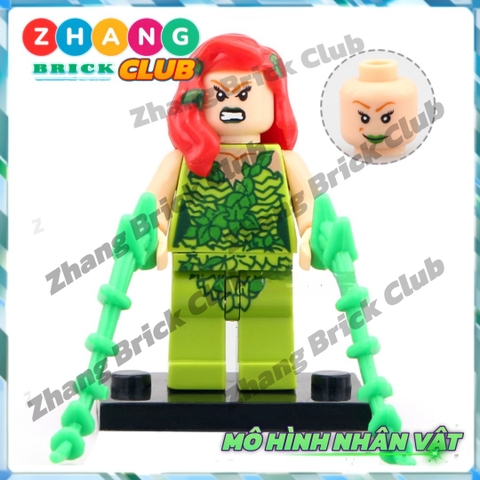 Xếp hình Batman Joker Harley Quinn Two Face Starfire Poison Ivy ScareCrow Lego Minifigures POGO PG8013