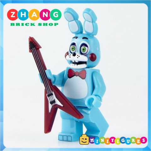 Xếp hình Chica - Bonnie - Foxy Spintraft - Freddy trong Five Night at Freddy Lego Minifigures WM6074