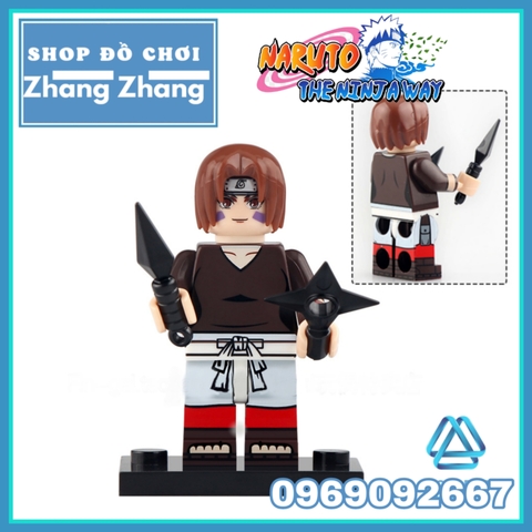 Đồ chơi xếp hình Naruto gồm Obito Uchiha - Ibiki Morino - Kurenai Yuhi - Rin Nohara - Kakashi Hatake Minifigures KDL807
