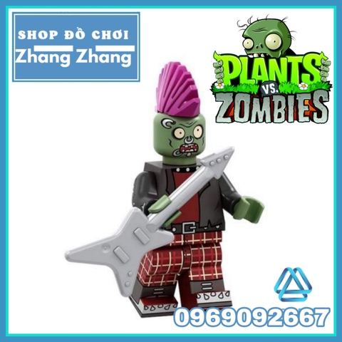 Xếp hình Plants vs Zombies Cây đại chiến xác sống vui nhộn cho trẻ em phát triển thông minh Lego Minifigures POGO PG8197