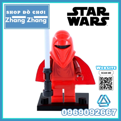 Xếp hình Star Wars Royal Guard
Kallus
 - Emperor Palpatine
Astromech Droid Darth Nihilus
Lego Minifigures Xinh X0105