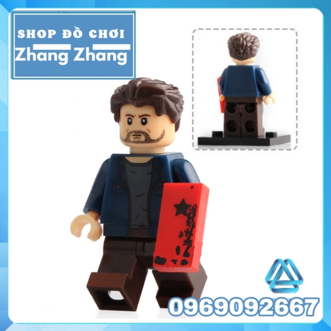 Xếp hình Siêu anh hùng Captain Marvel Zuri Baron Erik Selvig Ant-Man Wasp Iron Man Ghost Lego Minifigures Xinh X0197
