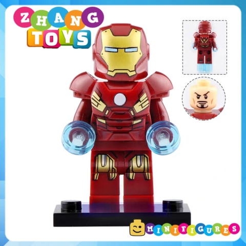 Xếp hình Tuyển tập Iron-man Thanos Warmachine  mk1 Lego Minifigures xinh X0252