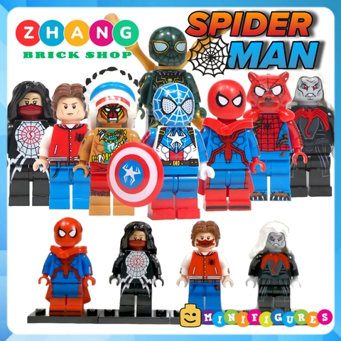 Xếp hình Peter Parker - Silk
- Spider-man - Knull Lego Minifigures Xinh X0282