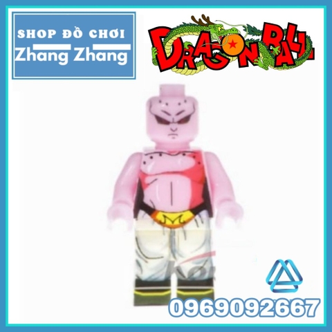 Xếp hình Dragon Ball Z Majin Buu Ma Bư còm 7 viên ngọc rồng Lego Minifigures Kopf KF8032 KF2033