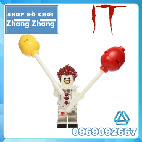 Xếp hình I.T Pennywise Gã hề ma quái Lego Minifigures WM wm485