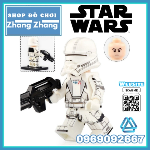 Xếp hình Star Wars Kaydel Poe Jannah Rose The Mandalorian Sith Trooper Lego Minifigures WM6082