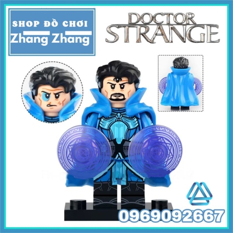 Đồ chơi xếp hình Professor X Doctor Strange Scarlet Witch Captain Marvel Minifigures Koruit KT1058