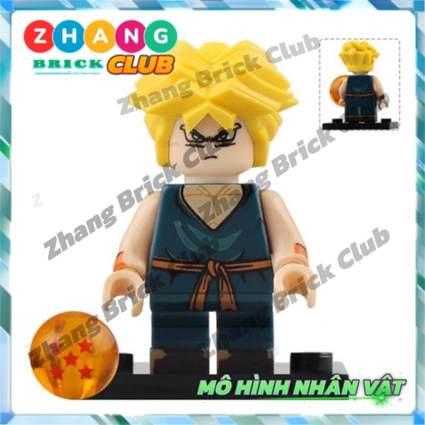 Mô hình nhân vật 7 viên ngọc rồng Dragon Balls Goten Gotenks Trunks Tien Shinhan Android 18 POGO PG8166
