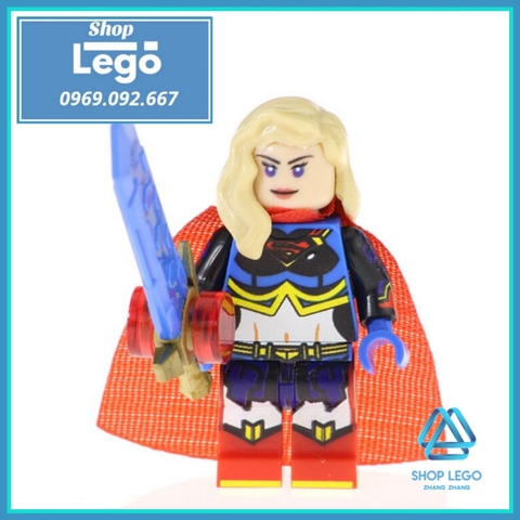 Xếp hình Deadpool Harley Quinn Robin Dr Strange Supergirl Dawnbreaker Dawn Flash DC Comics Lego Minifigures Pogo PG8164