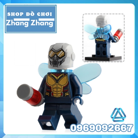 Xếp hình Siêu anh hùng Captain Marvel Zuri Baron Erik Selvig Ant-Man Wasp Iron Man Ghost Lego Minifigures Xinh X0197