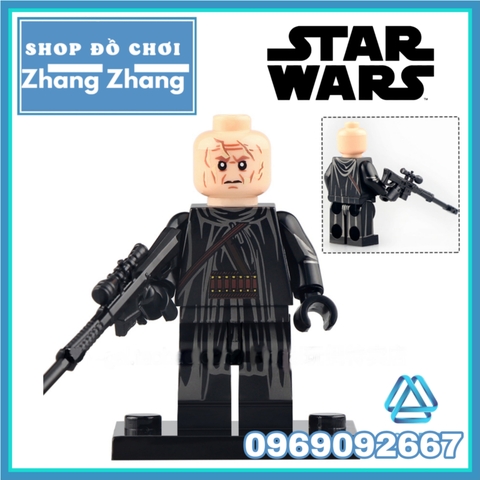 Đồ chơi xếp hình Star Wars gồm Peli Motto - Fennec Shard - Boba Fett - Greef Karga - Jango Fett Minifigures WM6122