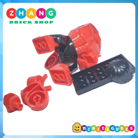 Xếp hình Người khổng lồ đỏ Hulk mới nhất bản hiếm Lego Minifigures Xinh EG18004 EG023