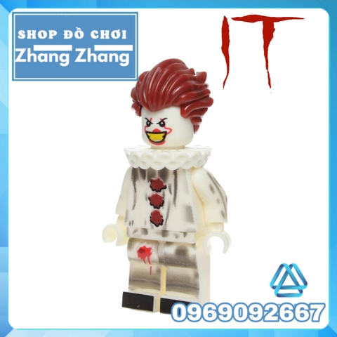 Xếp hình I.T Pennywise Gã hề ma quái Lego Minifigures WM wm485