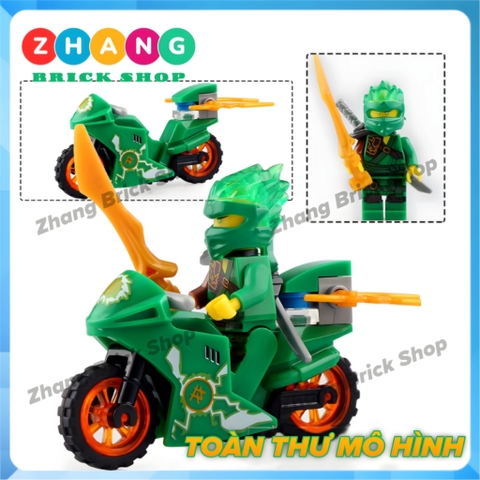 Xếp hình Ninjago Jay - Zane - Kai - Lloyd - Nya - Cole - Ice Emperor - General Vex Lego Minifigures PRCK 61015