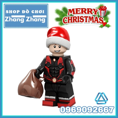 Xếp hình Giáng sinh Siêu anh hùng X-men, batman, venom mới nhất 2019 Lego Minifigures POGO PG8199