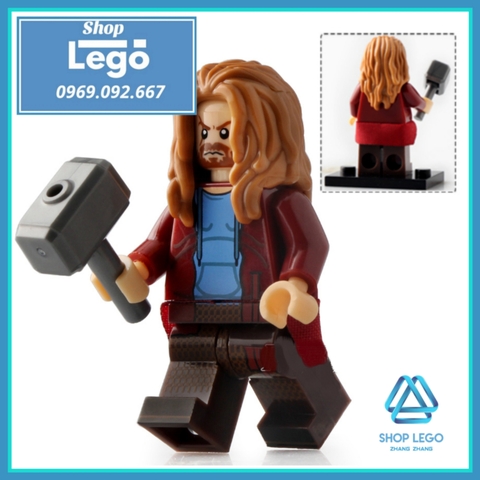 Xếp hình The Avengers: EndGame Iron Man Ancient One Stever Rogers Thor Tony Stark Valkyrie Lego Minifigures Xinh x0260