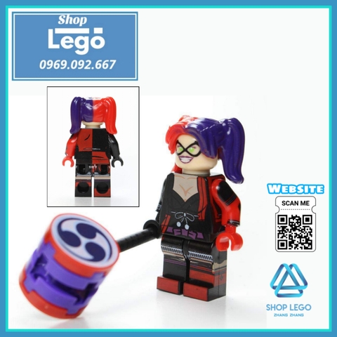 Xếp hình Colossus Wolverine Deadpool Spider-Man Cable Murder Machine Harley Quinn Lego Minifigures POGO PG8180